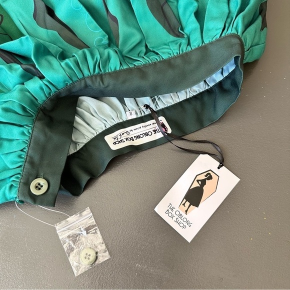 The Oblong Box Shop Puffer Fish Skirt Tiki Beach Pinup Small Midi Retro Starfish - Picture 7 of 16